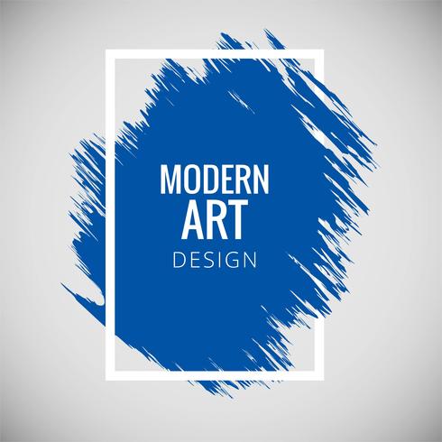 Modern art grunge background vector