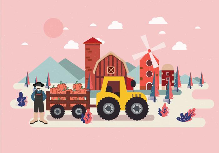 Hayrides Fall Festival vector