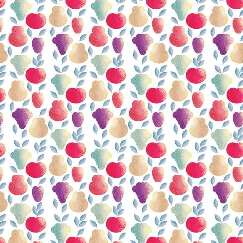 Vector Fruits Seamless Pattern