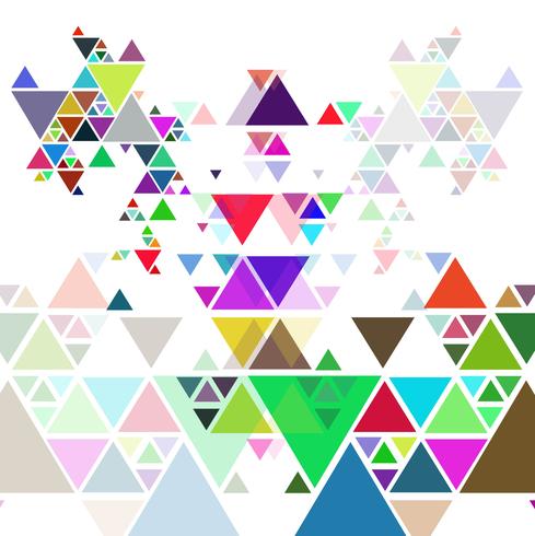 Abstract Colorful Triangle Polygon Background Download