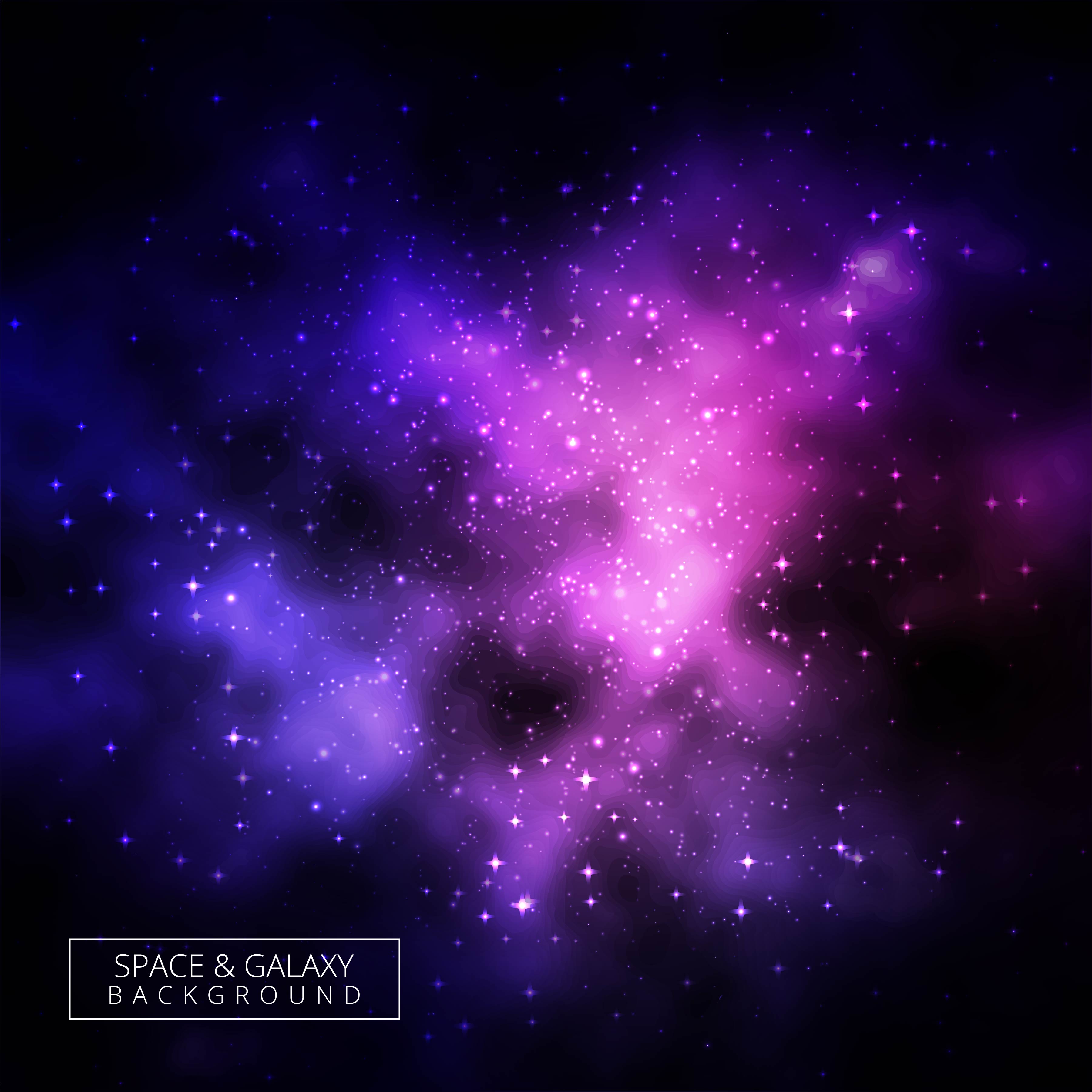 Abstract Shiny Colorful Galaxy Background Download Free Vectors