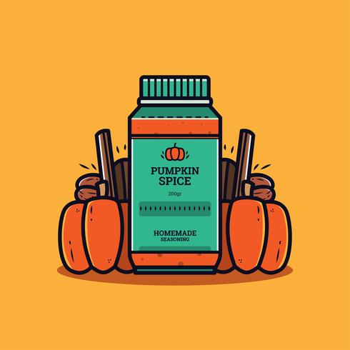 Pumpkin Spice Vector