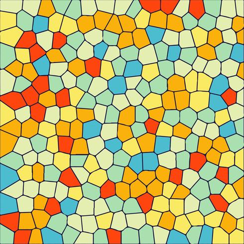 Fondo de mosaico colorido moderno cristal vector