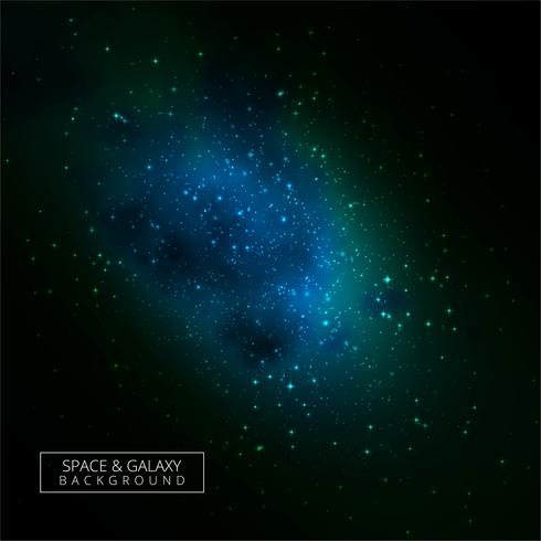 Abstract colorful universe galaxy background vector