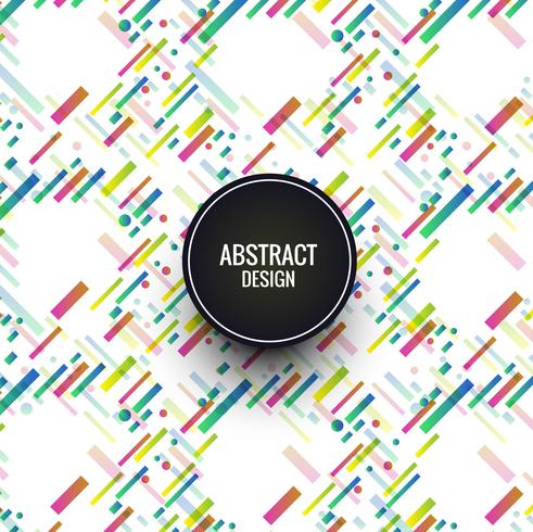 Abstract colorful lines background vector