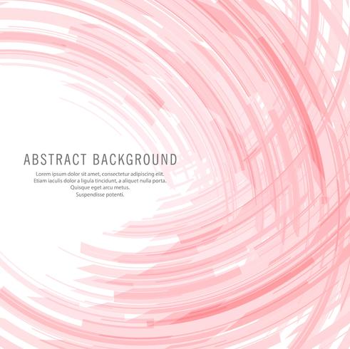 Abstract pink lines wave background vector