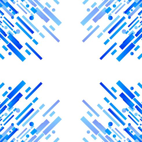 Modern colorful geometric line background vector
