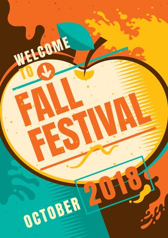 Fall festival vector