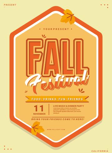 Fall Festival Vector