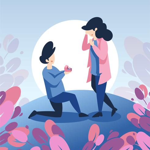 Engagement Proposal vector