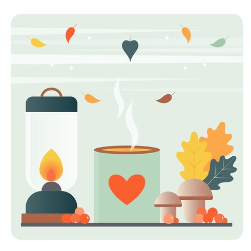 Vector Autumn Elements and Illustration