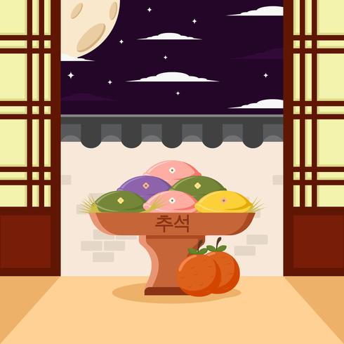 chuseok vector