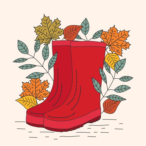 Wellies Gum Boots Vector 239770 Vector Art at Vecteezy