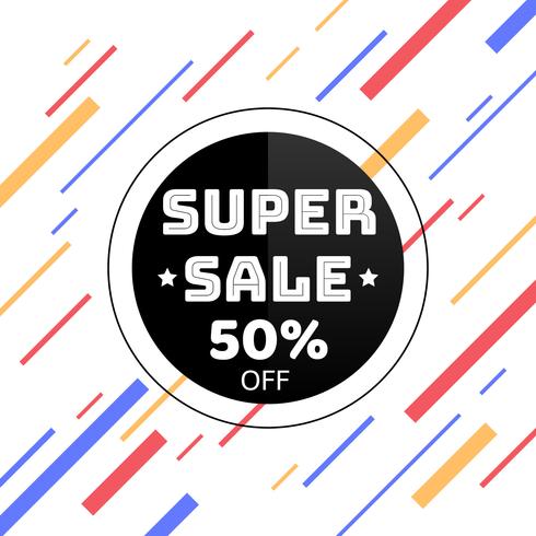 Super Sale vector