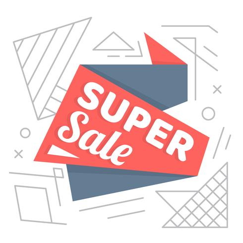 Super Sale vector