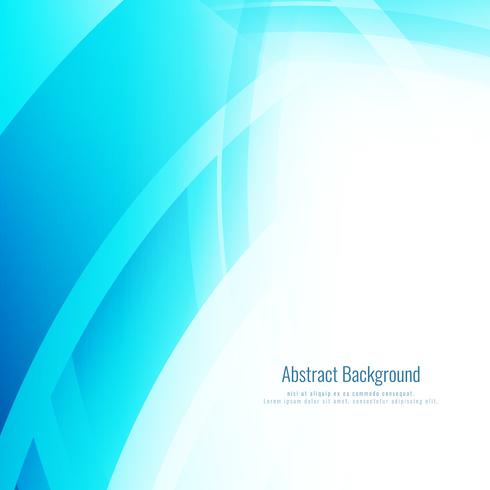 Abstract modern blue background vector