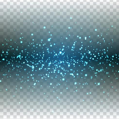 Abstract sparkling glitter on transparent background vector