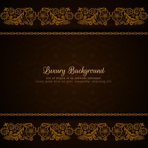 Abstract stylish luxury background vector