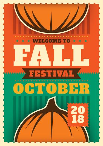 Fall festival vector