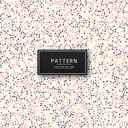 Abstract colorful dots pattern background vector