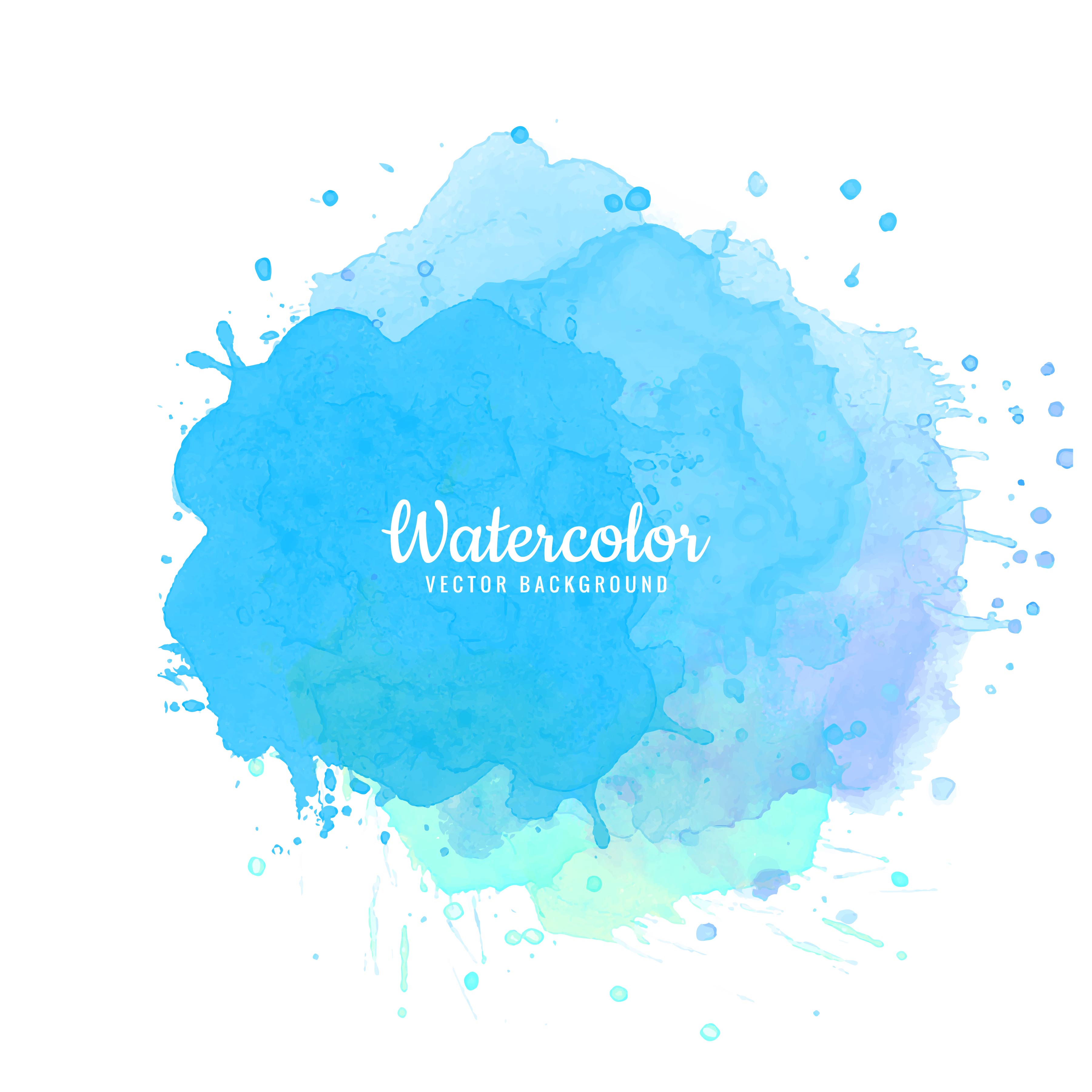 Abstract Blue Watercolor Splash Background 241330 Vector Art At Vecteezy