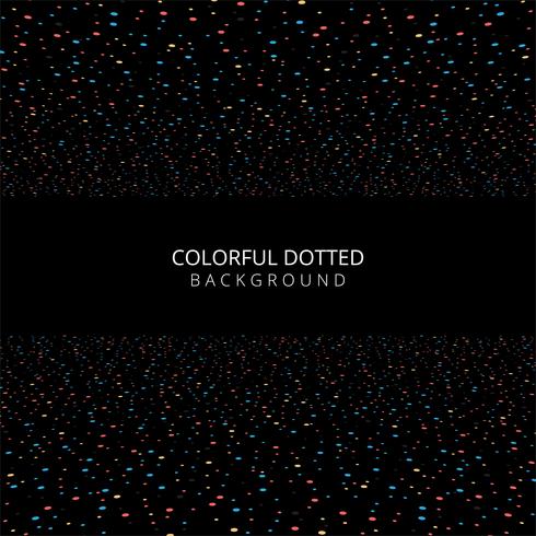 Abstract colorful dots background vector