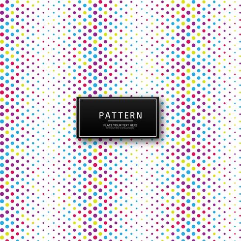 Abstract colorful dotted pattern background  vector