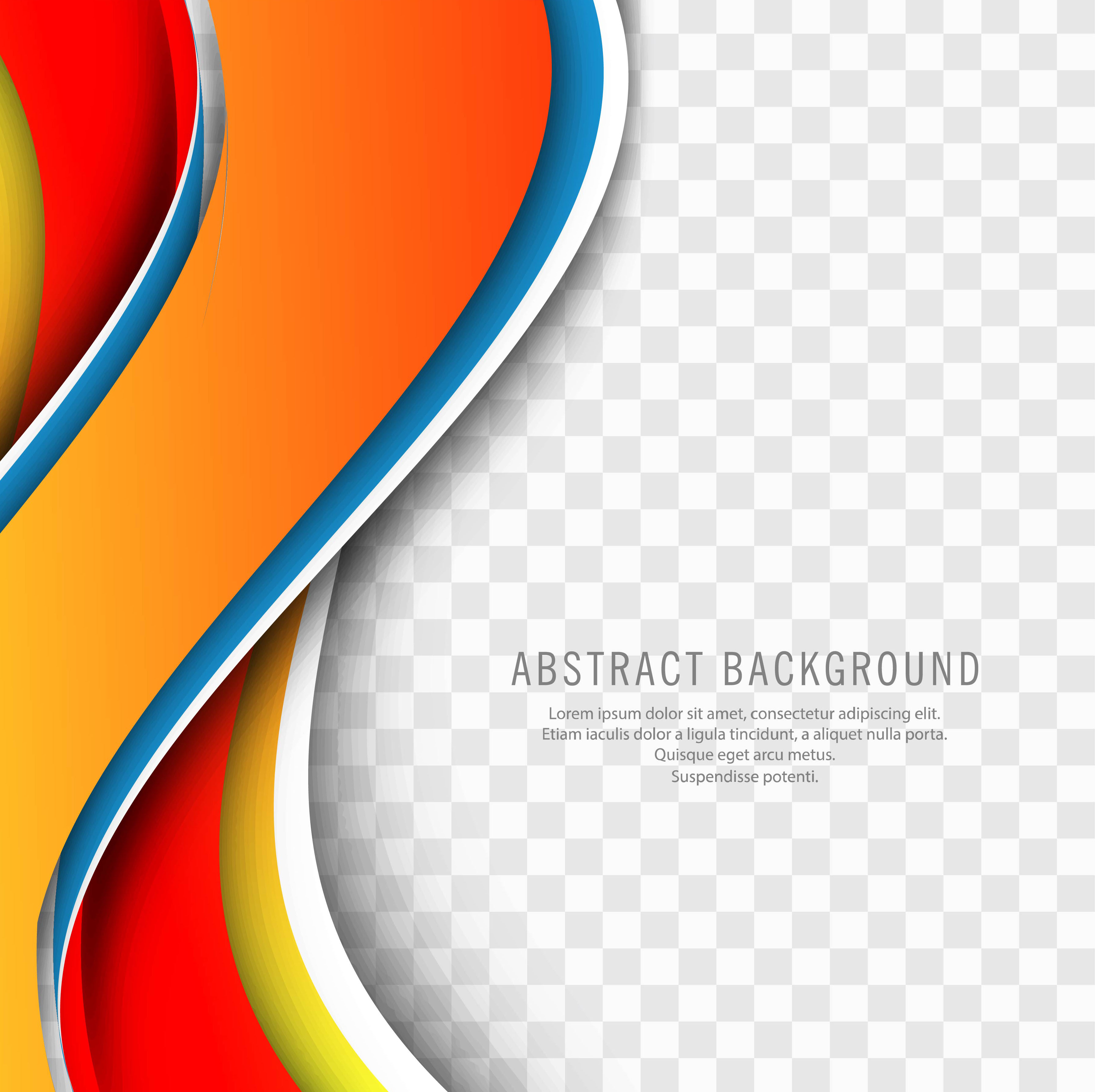 Abstract Stylish Colorful Business Wave Background Download Free