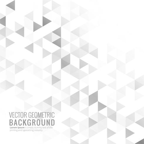 Gray bright geometric background vector