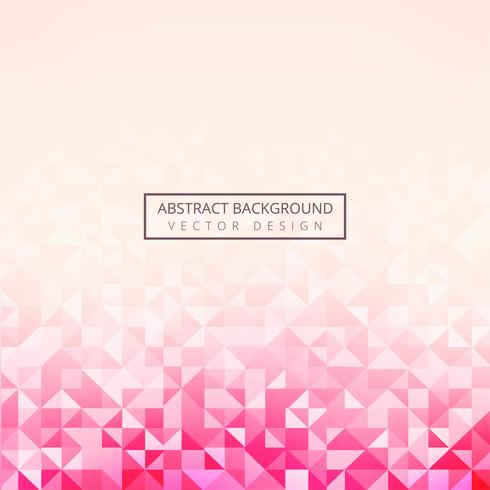 Beautiful polygon geometric pink background vector