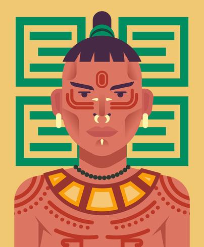 Indigenous People Illustration vector