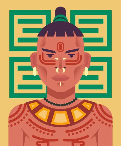 Indigenous People Illustration vector