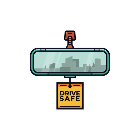 Rear View Mirror Vector