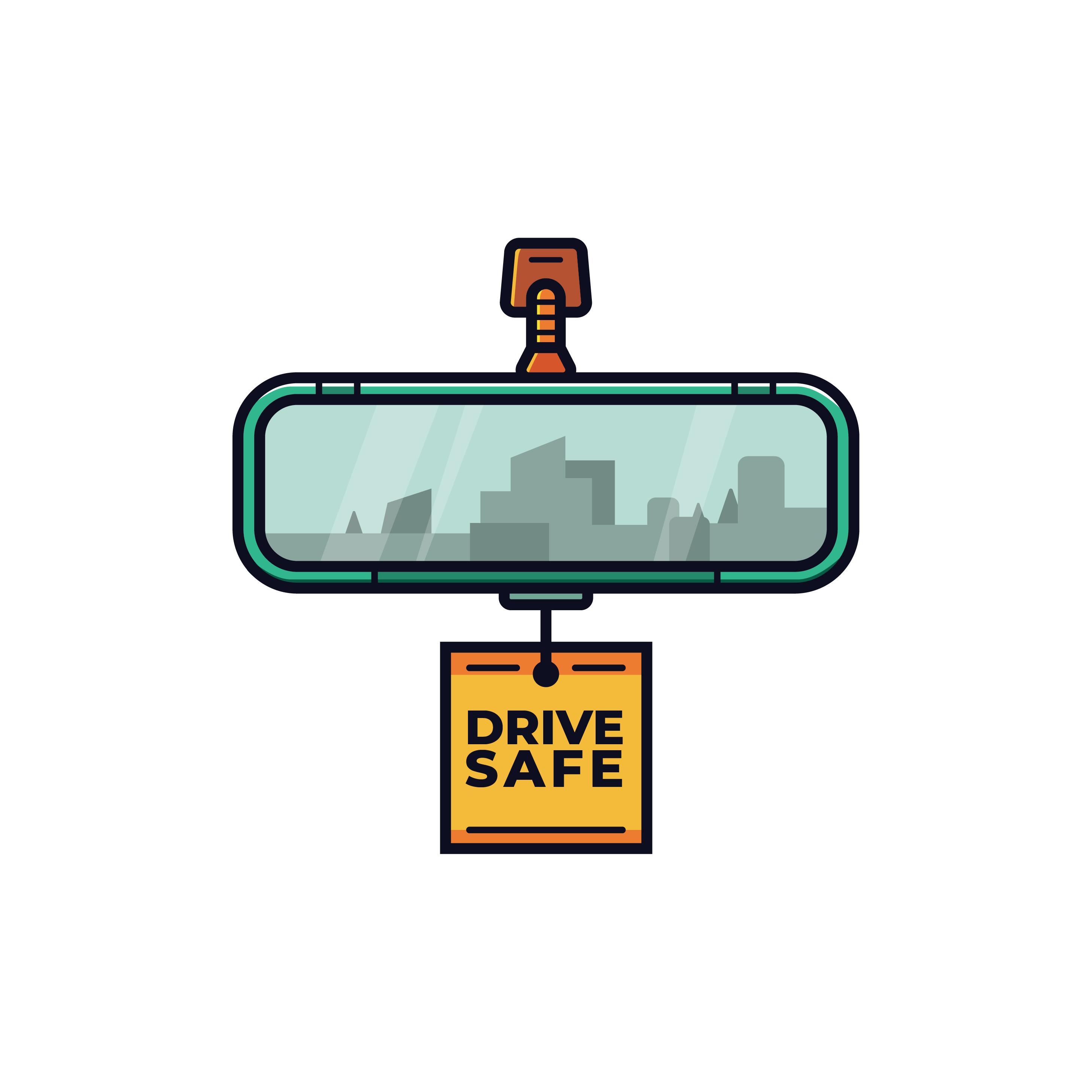 Rear View Mirror Vector 242193 Vector Art at Vecteezy