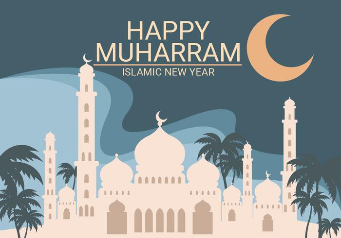 Islamic New Year vector