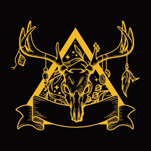 Deer Skull vector