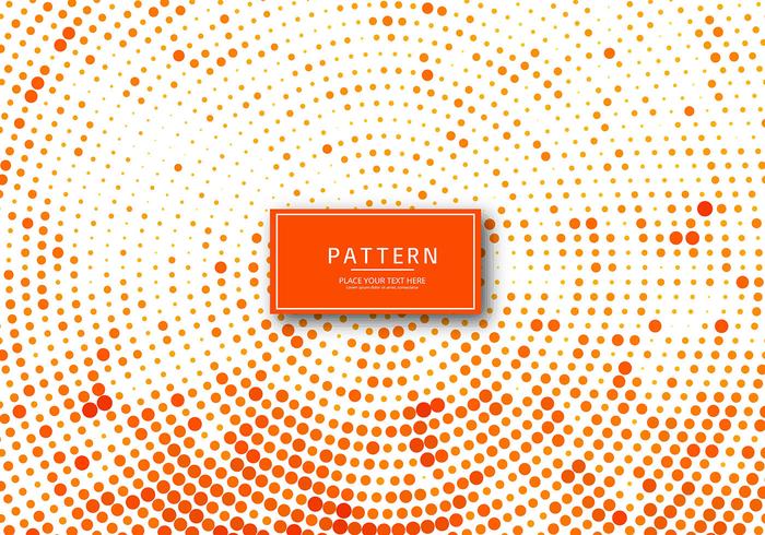 Abstract halftone pattern dotted background vector