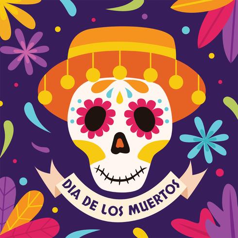 Dia de Los Muertos Vector Design