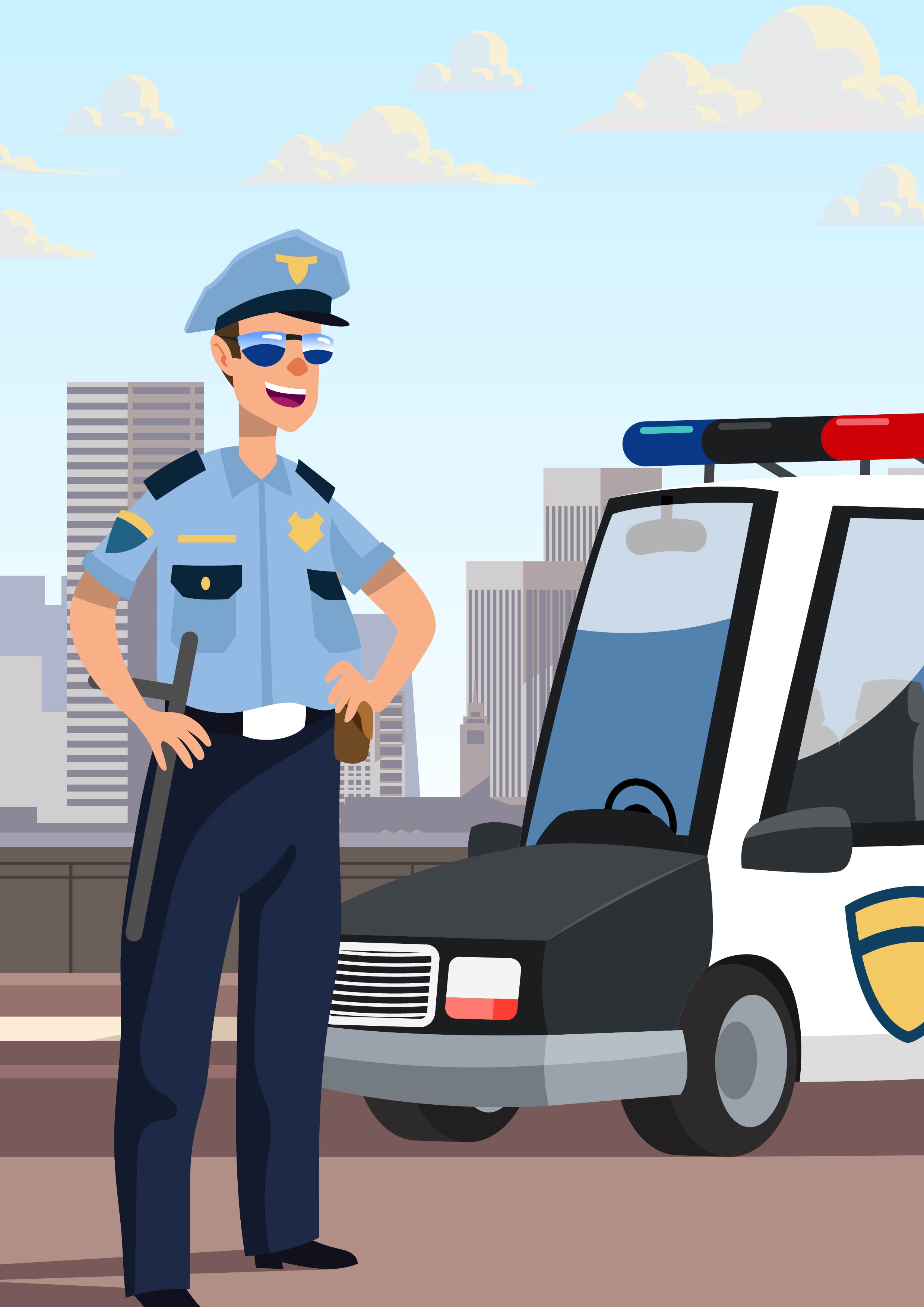 Police Officer 242669 Vector Art At Vecteezy