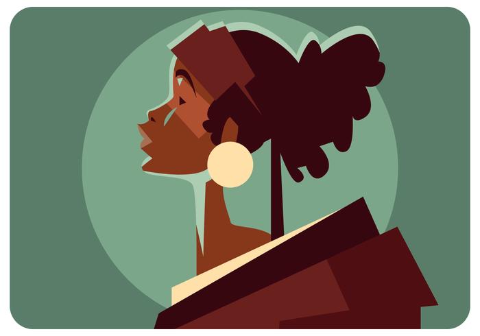 An Indigenous Woman Vector