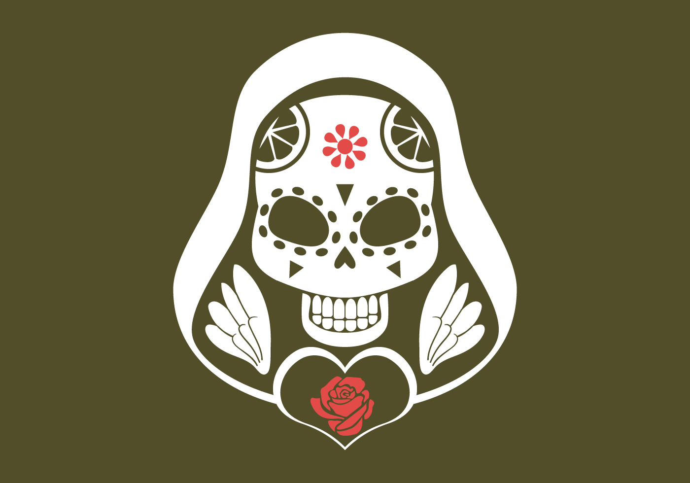 Santa Muerte Free Vector Art - (583 Free Downloads)