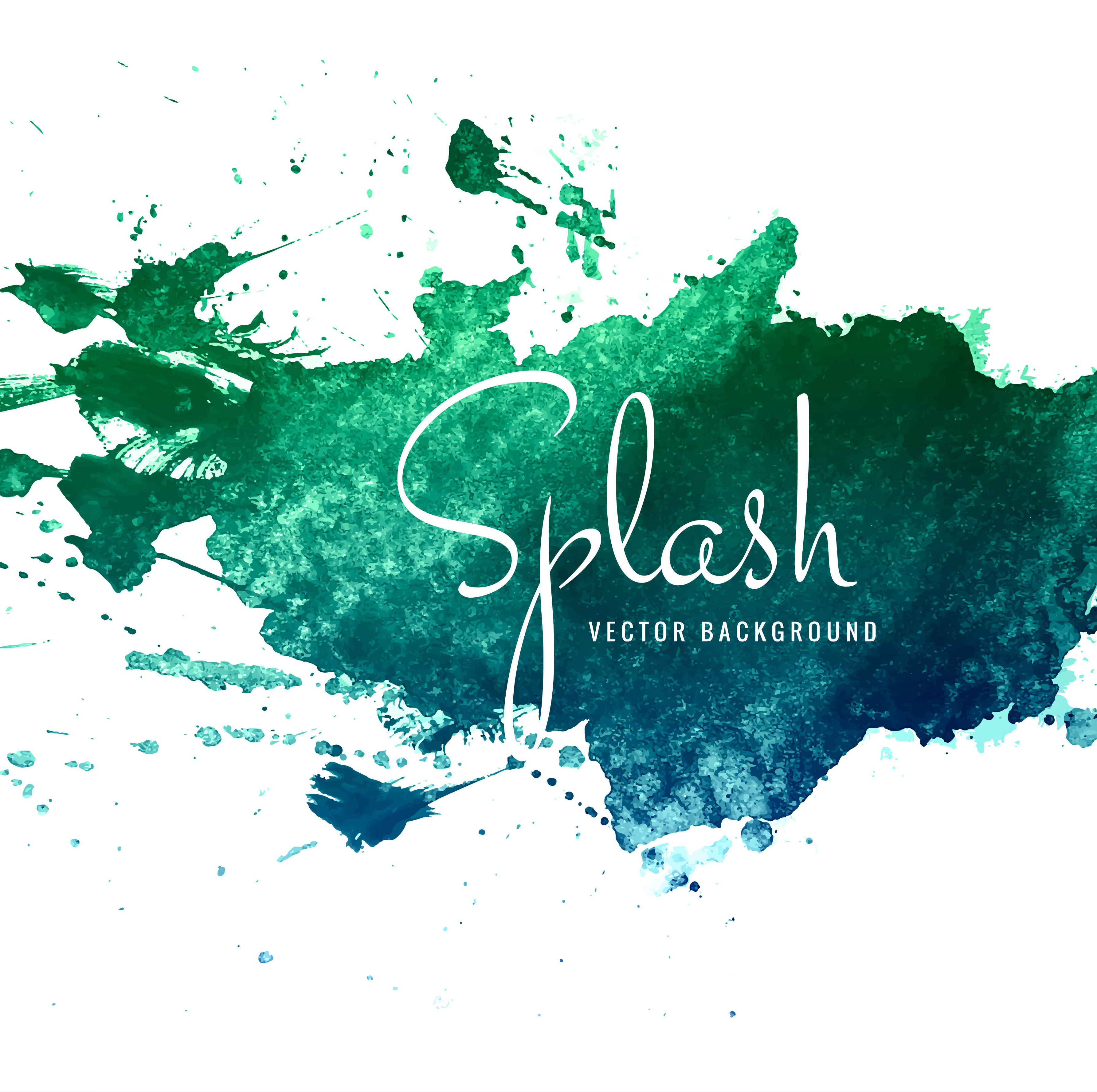 Download Hand drawn watercolor splash background vector 243564 - Download Free Vectors, Clipart Graphics ...