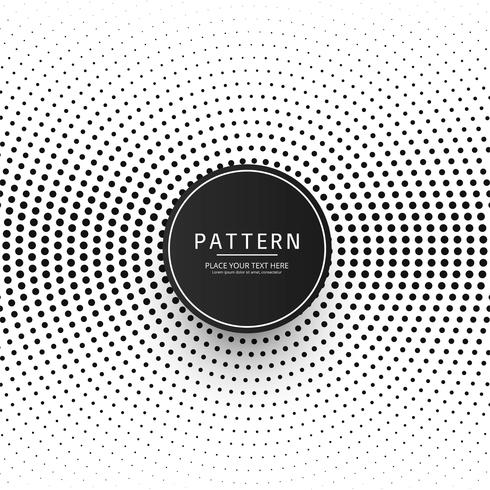 Modern halftone background vector