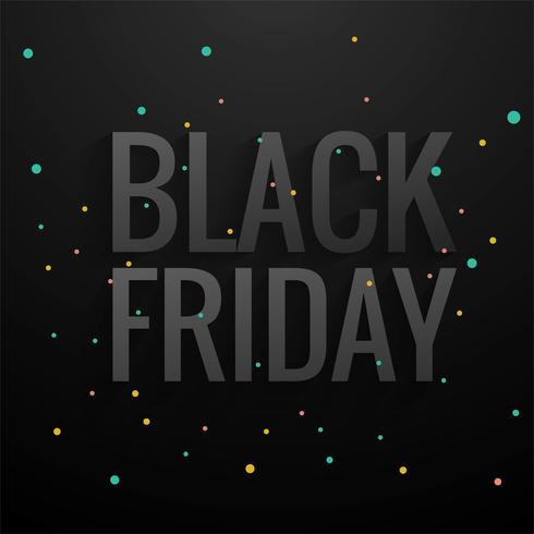 modern black friday sale background vector