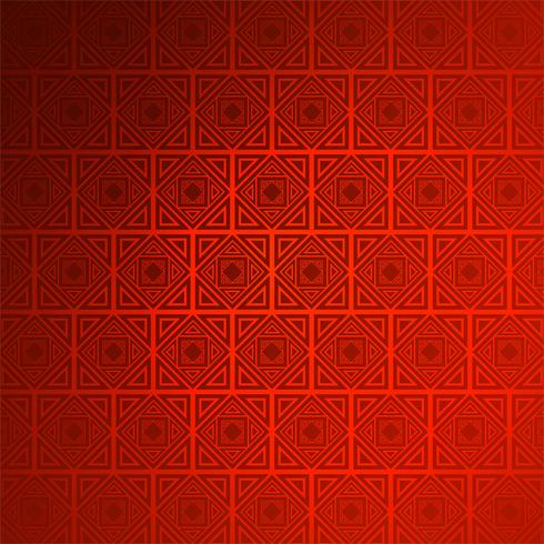 Fondo decorativo abstracto sin fisuras patrón rojo vector