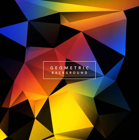 Abstract Colorful Geometric Polygon Background Download Free