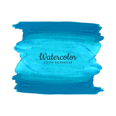 modern blue watercolor background vector