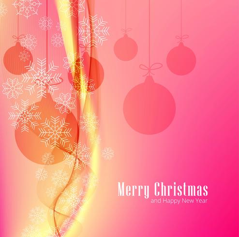 Modern stylish christmas background vector