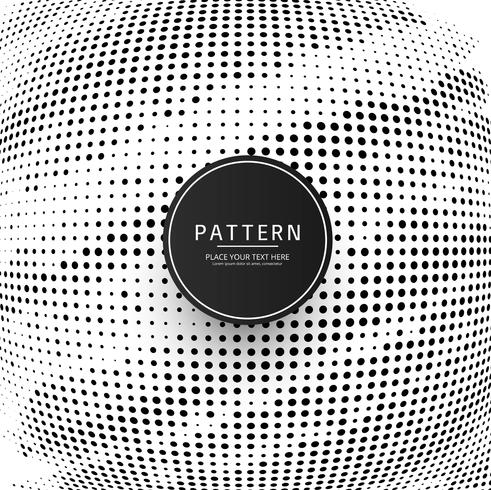 modern halftone pattern background vector