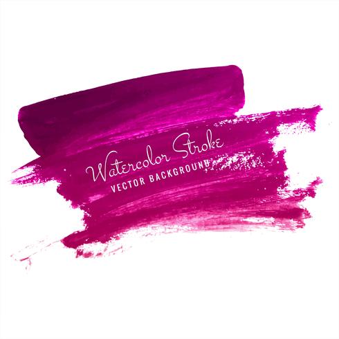 Abstract brush stroke for design and colorful watercolor design vector
